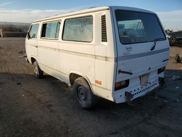 VOLKSWAGEN VANAGON BU 1985 white  gas WV2YB0254FH019300 photo #3