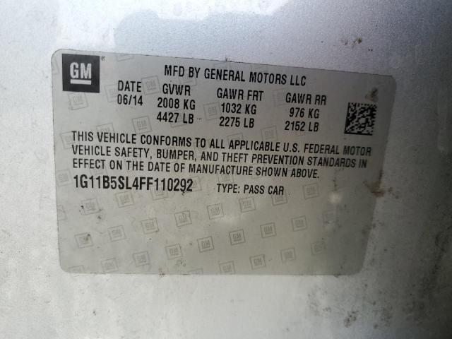 2015 CHEVROLET MALIBU LS - 1G11B5SL4FF110292