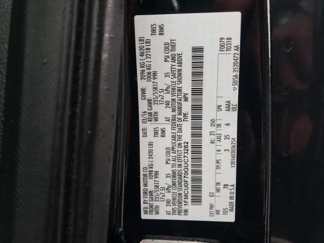 2016 FORD ESCAPE S - 1FMCU0F70GUC73282