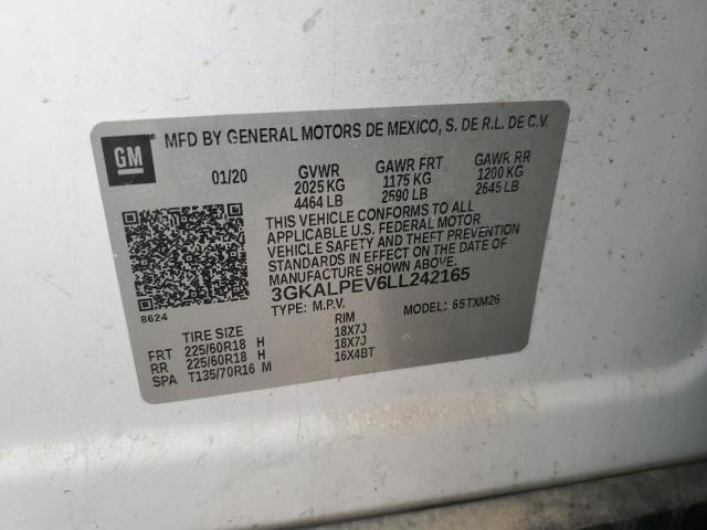 2020 GMC TERRAIN SL - 3GKALPEV6LL242165