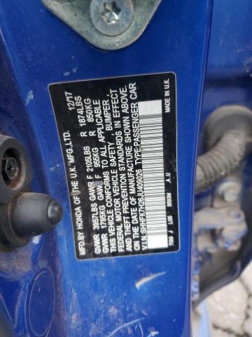 2018 HONDA CIVIC LX - SHHFK7H26JU409026