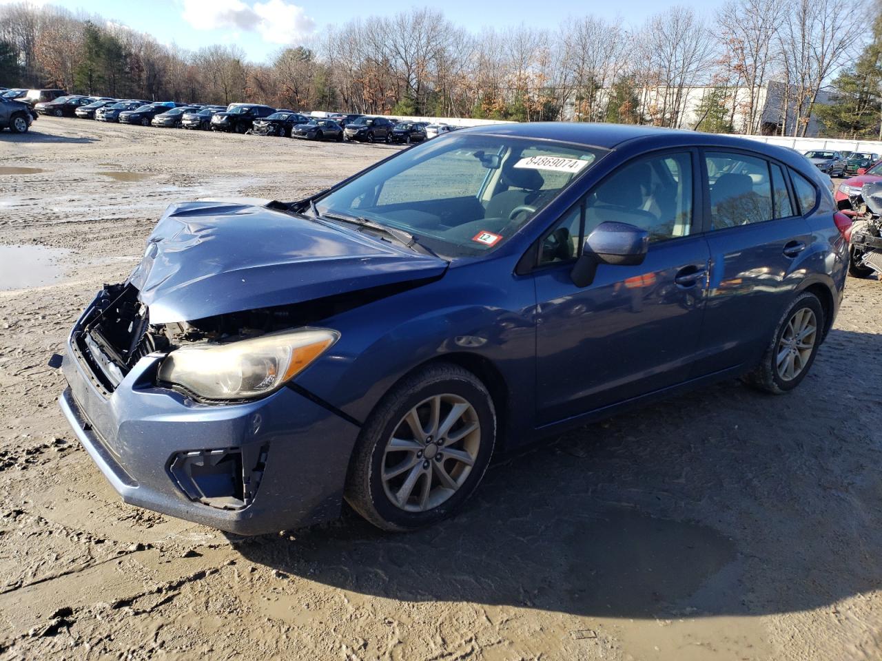 Lot #3034307079 2012 SUBARU IMPREZA PR