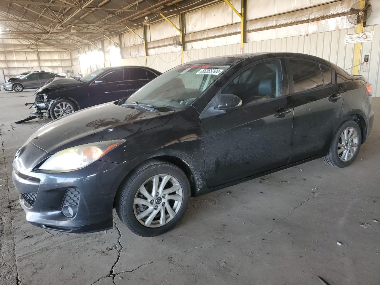 Lot #3034302105 2013 MAZDA 3 I