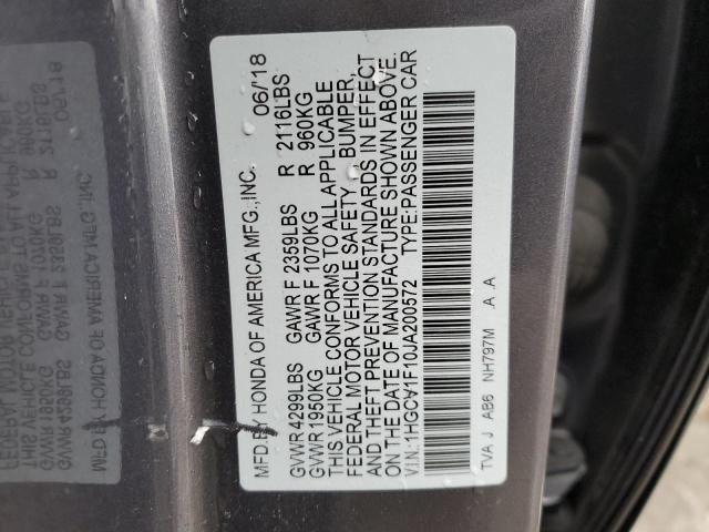 2018 HONDA ACCORD LX - 1HGCV1F10JA200572