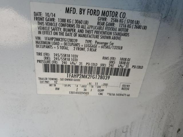 2015 FORD TAURUS POL - 1FAHP2MK2FG128039