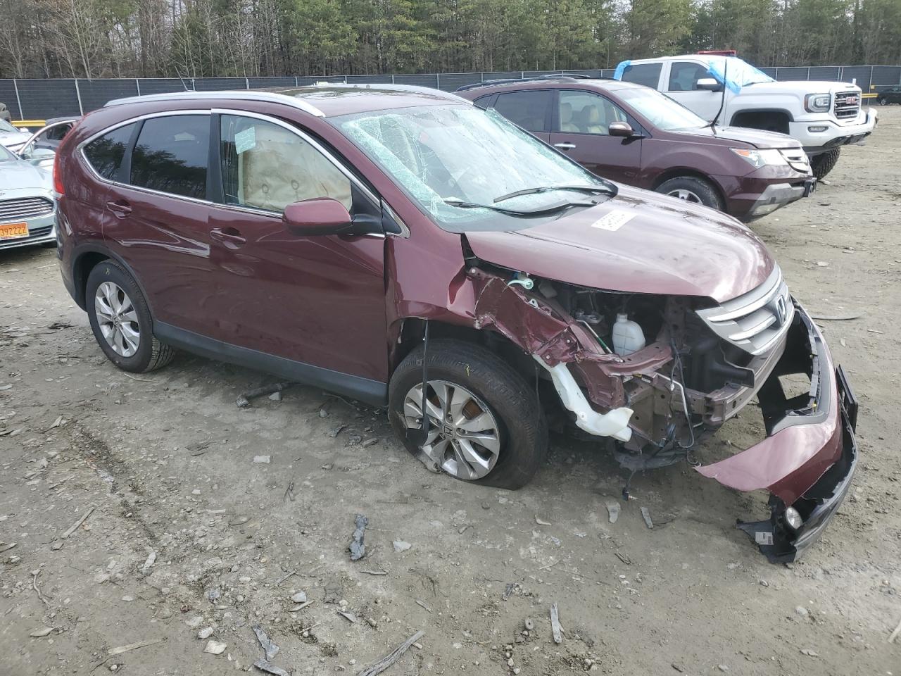 Lot #3034502764 2014 HONDA CR-V EXL