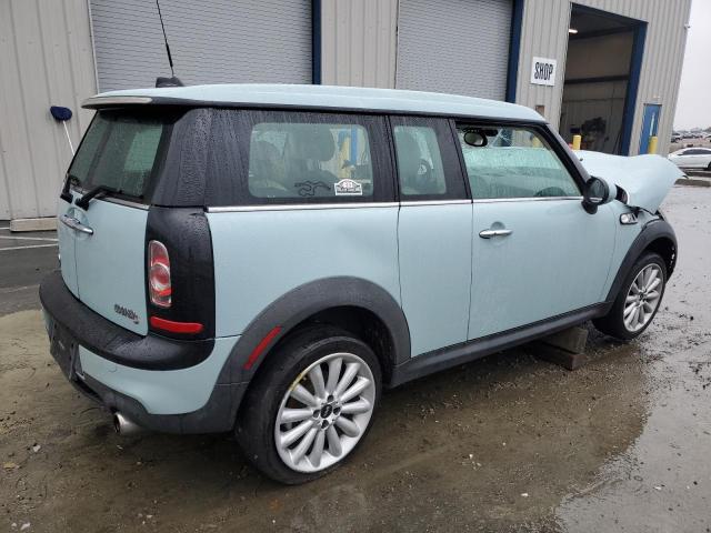 MINI CLUBMAN 2011 turquoise  gas WMWZG3C54BTY31382 photo #4