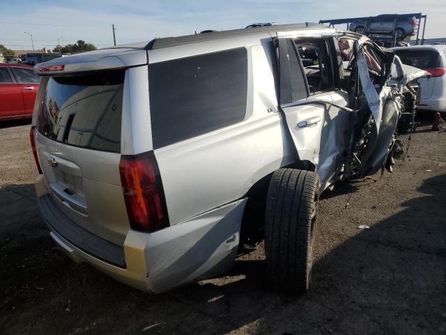 CHEVROLET TAHOE C150 2017 silver 4dr spor gas 1GNSCBKCXHR301702 photo #4