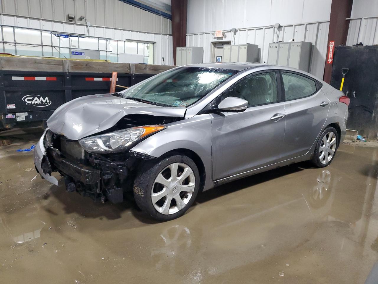 Lot #3037884295 2012 HYUNDAI ELANTRA GL