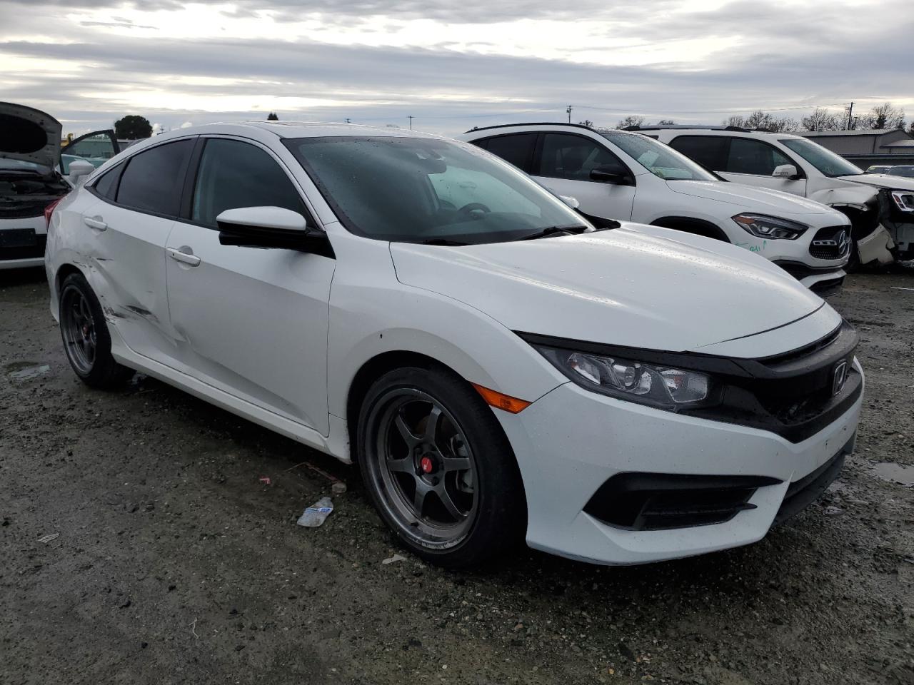 Lot #3034386144 2018 HONDA CIVIC EX