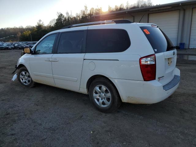 KIA SEDONA EX 2009 white  gas KNDMB233296319620 photo #3