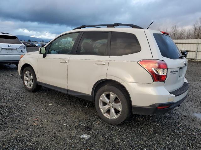 SUBARU FORESTER 2 2014 white  gas JF2SJAEC4EH451893 photo #3