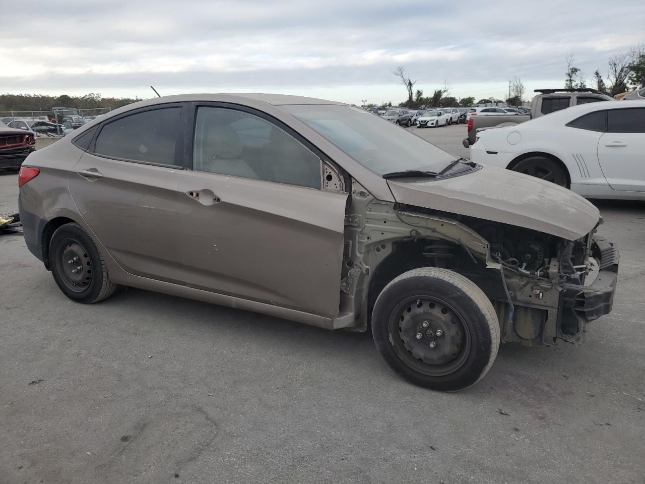 Lot #3032838019 2013 HYUNDAI ACCENT GLS