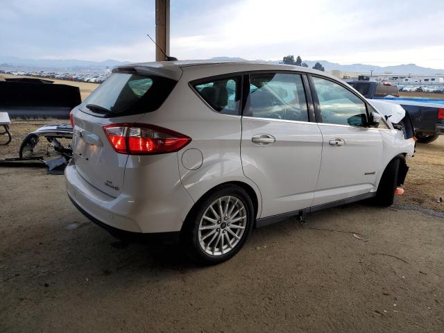 FORD C-MAX SEL 2013 white  hybrid engine 1FADP5BU1DL546035 photo #4