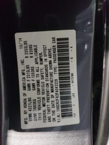 2015 HONDA ACCORD EXL - 1HGCR2F83FA043229