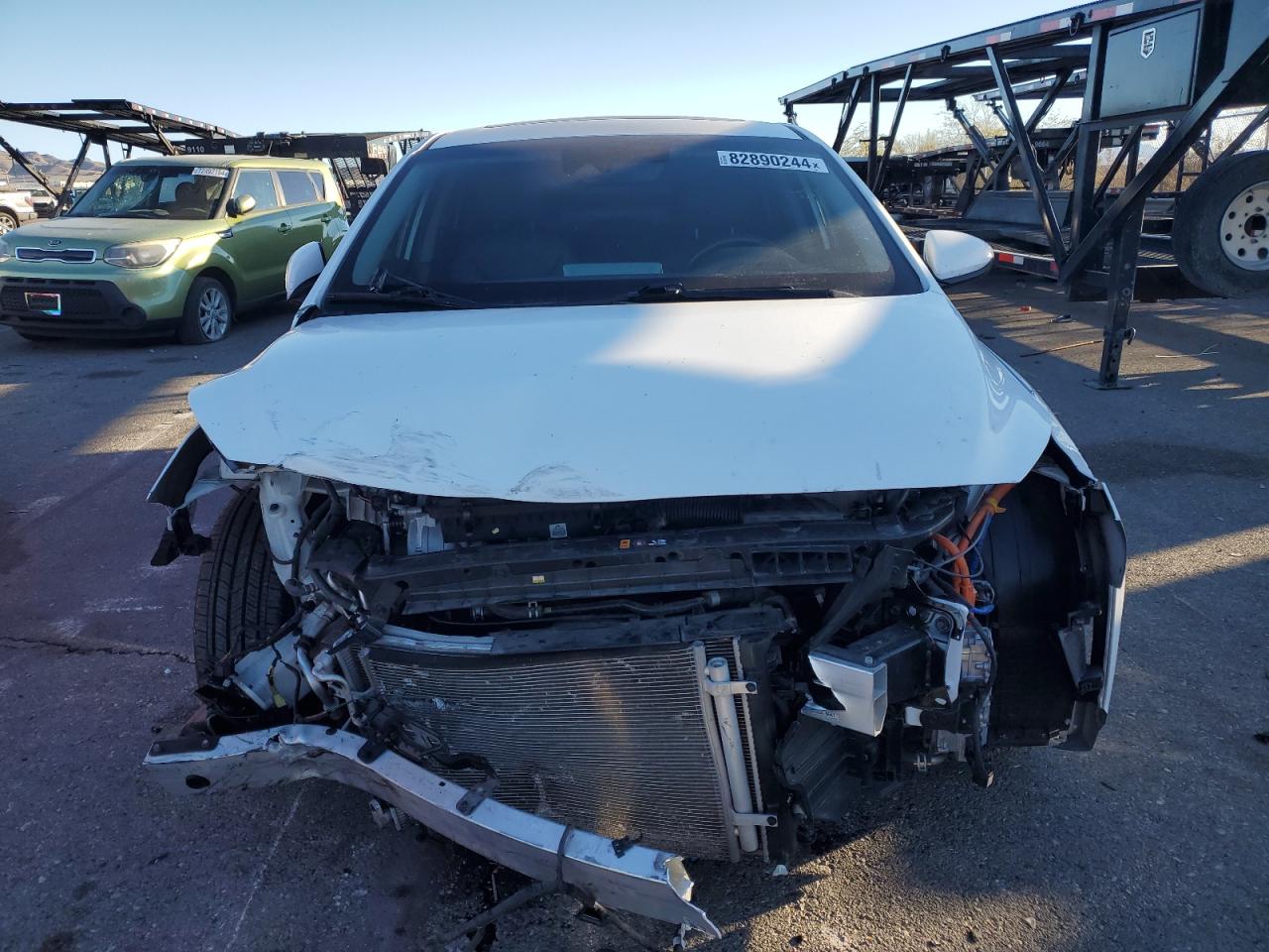 Lot #3042068200 2020 HYUNDAI IONIQ LIMI