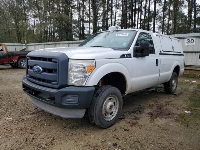 FORD F250 SUPER 2013 white  gas 1FTBF2B62DEB31122 photo #1