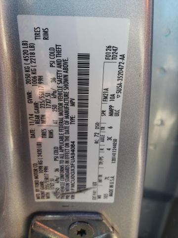 2015 FORD ESCAPE SE - 1FMCU0GX3FUA94084