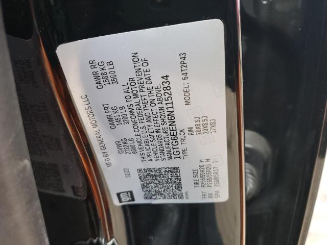 2022 GMC CANYON DEN 1GTG6EEN6N1152834