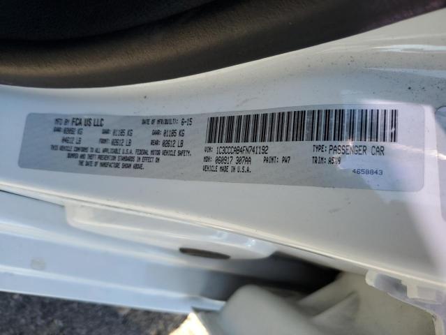 2015 CHRYSLER 200 LIMITE - 1C3CCCAB4FN741192