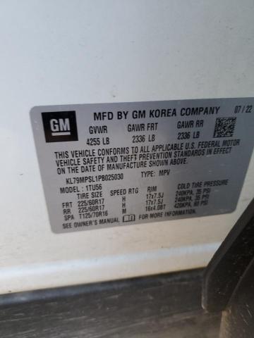 2023 CHEVROLET TRAILBLAZE - KL79MPSL1PB025030