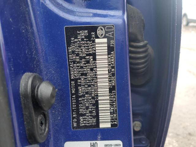 2015 TOYOTA COROLLA L - 2T1BURHE6FC258152