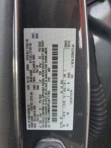 2023 FORD ESCAPE ST 1FMCU0MN5PUA71782