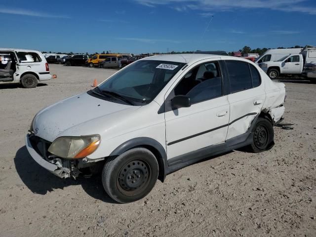 TOYOTA ECHO 2001 white  gas JTDBT123210103483 photo #1