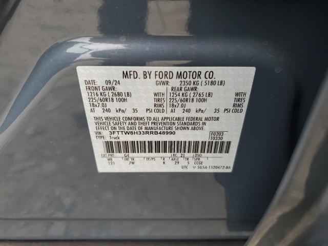 2024 FORD MAVERICK 3FTTW8H33RRB48990