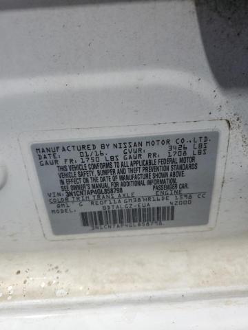 VIN 3N1CN7AP4GL858798 2016 NISSAN VERSA no.12