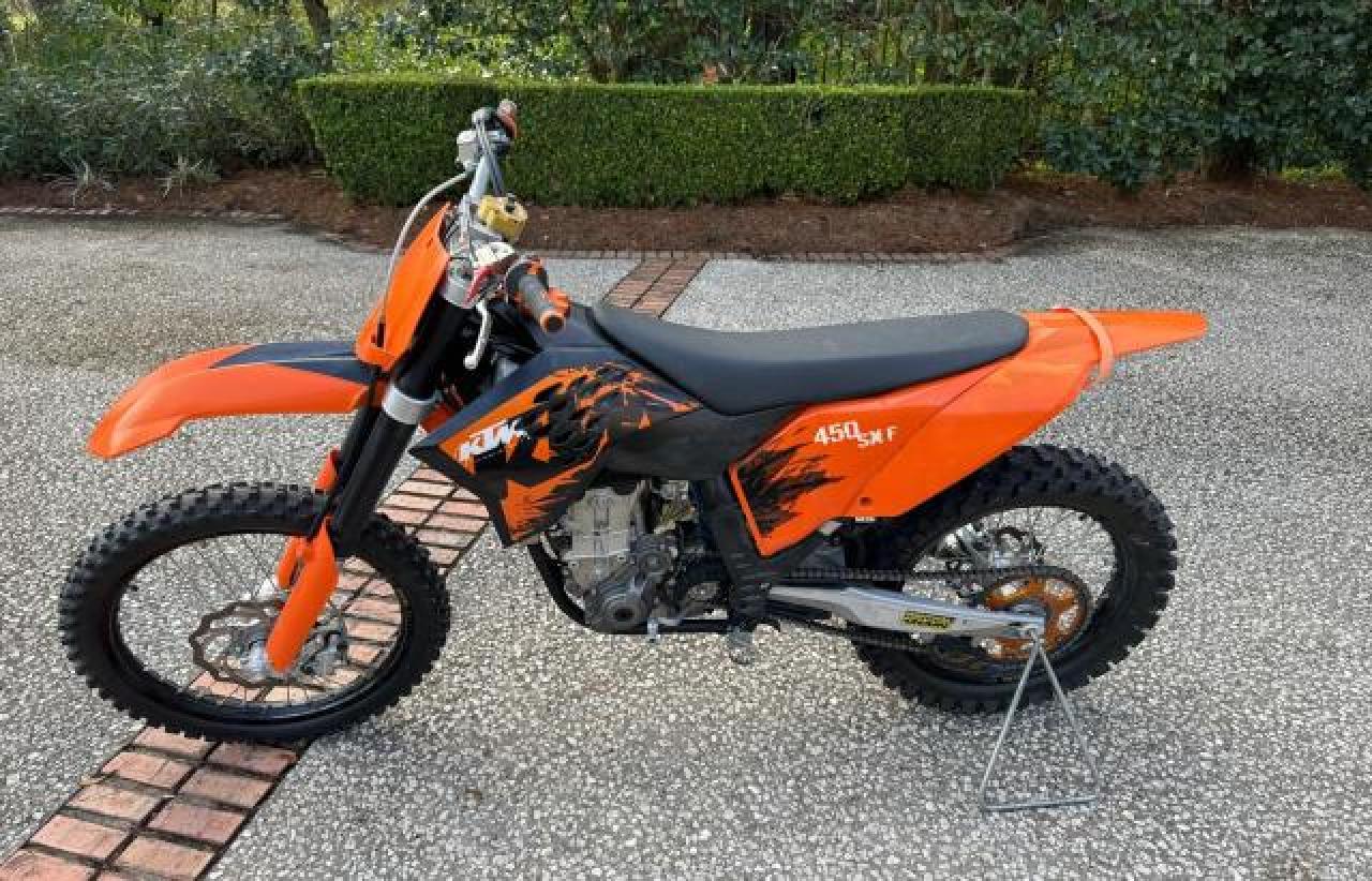 Lot #3037819272 2007 KTM 450 SX