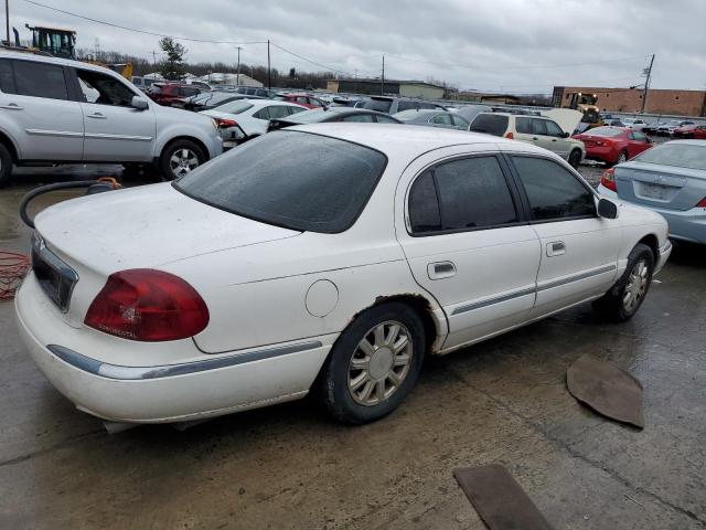 LINCOLN CONTINENTA 1999 white  gas 1LNHM97V3XY667567 photo #4