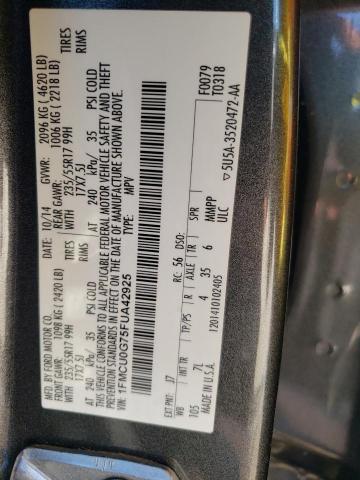 2015 FORD ESCAPE SE - 1FMCU0G75FUA42925