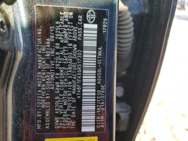 2016 TOYOTA CAMRY LE - 4T4BF1FKXGR517302