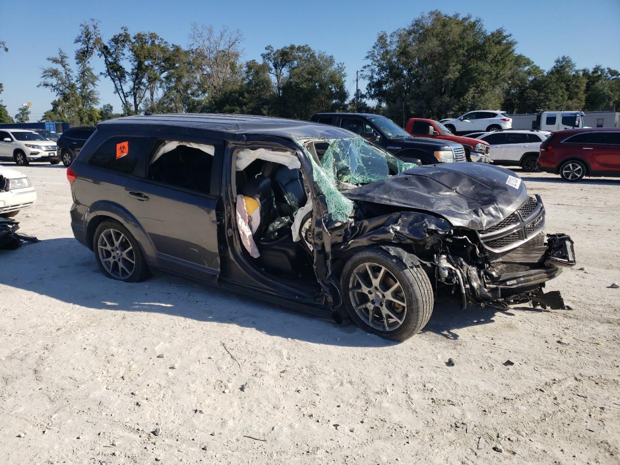 Lot #3044466758 2018 DODGE JOURNEY GT