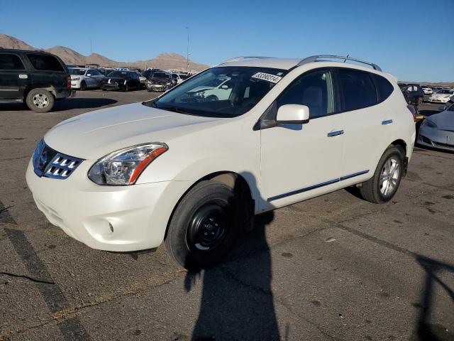 NISSAN ROGUE S 2012 white  gas JN8AS5MT8CW302870 photo #1