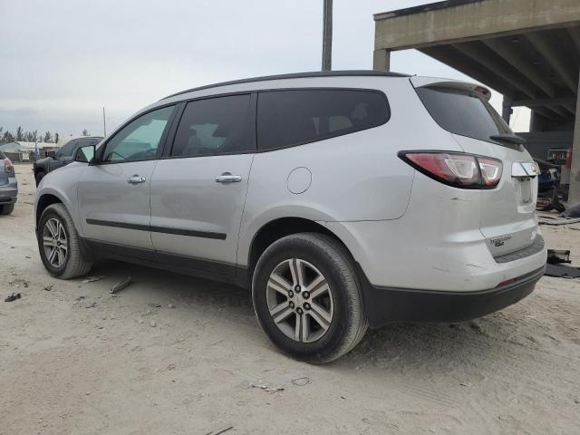 CHEVROLET TRAVERSE L 2017 silver  gas 1GNKRFED9HJ328866 photo #3