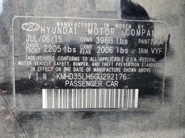 2016 HYUNDAI ELANTRA GT - KMHD35LH6GU292176