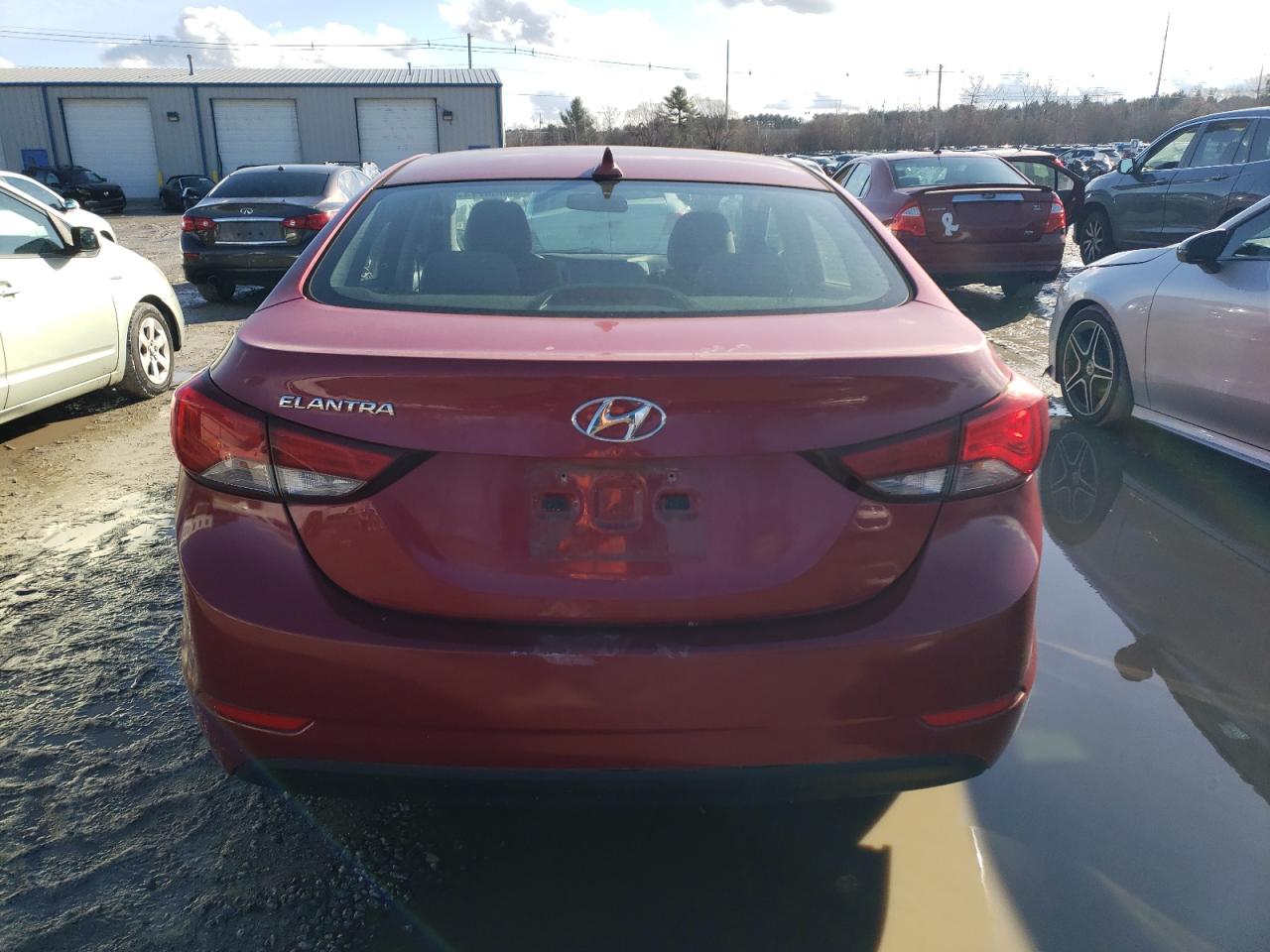 Lot #3027034803 2014 HYUNDAI ELANTRA SE