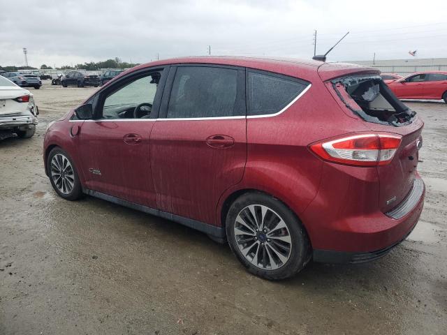 FORD C-MAX TITA 2017 red  hybrid engine 1FADP5FU1HL107871 photo #3