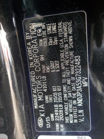 2016 KIA SOUL + - KNDJP3A53G7322483