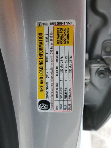 2017 CHEVROLET SILVERADO - 3GCUKREC0HG417953