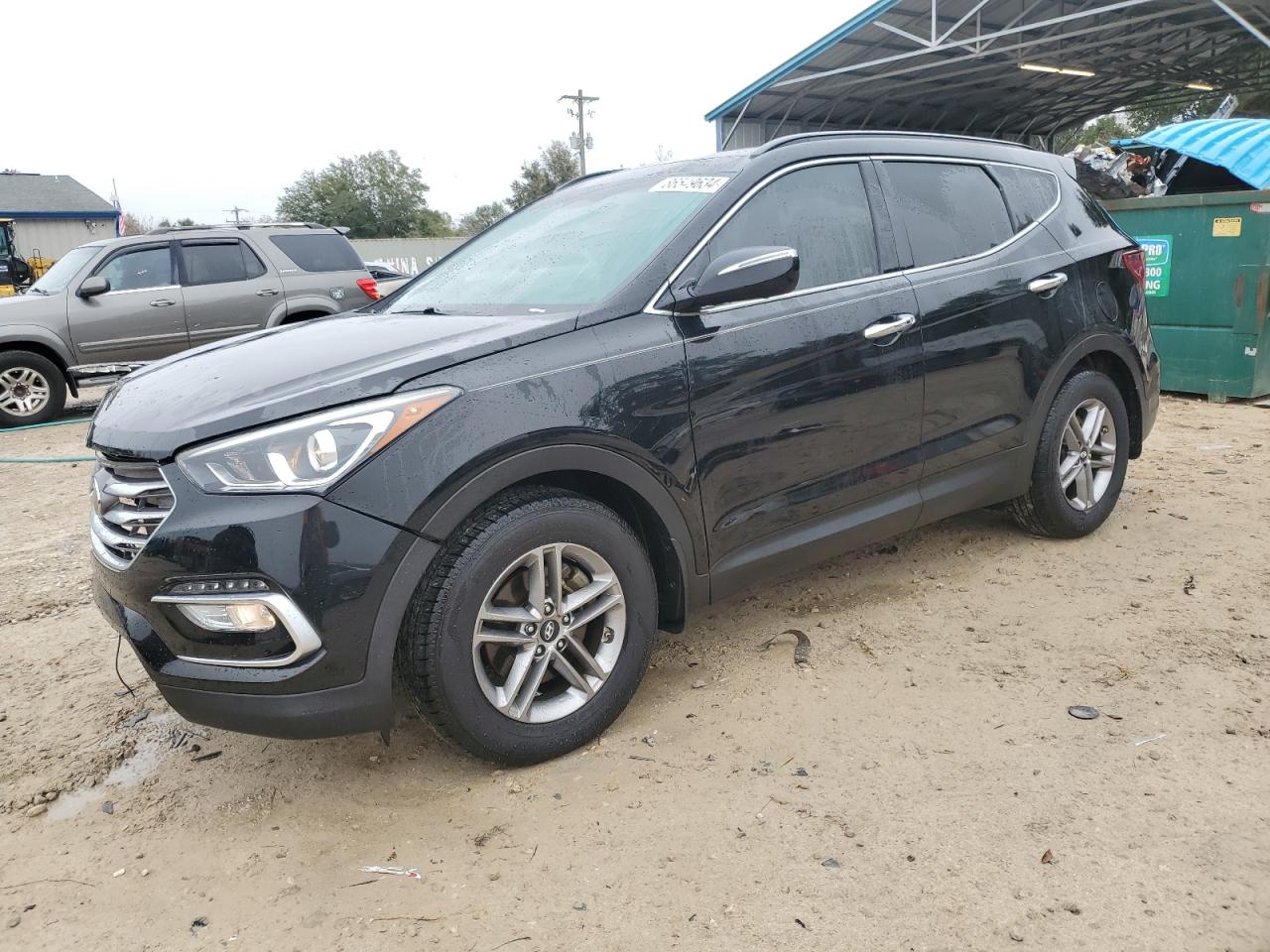 Lot #3049576641 2018 HYUNDAI SANTA FE S