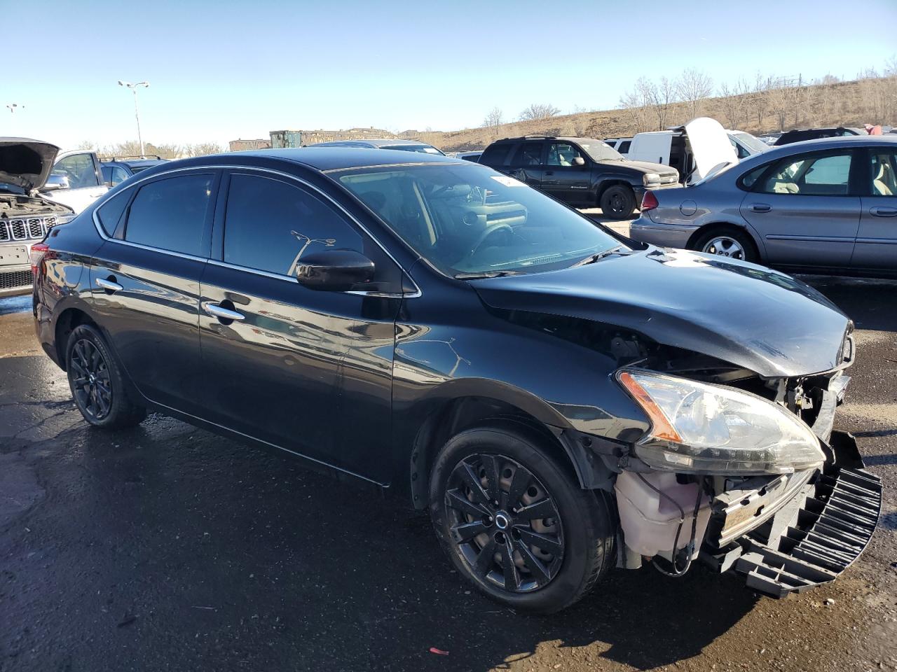 Lot #3024722604 2015 NISSAN SENTRA S