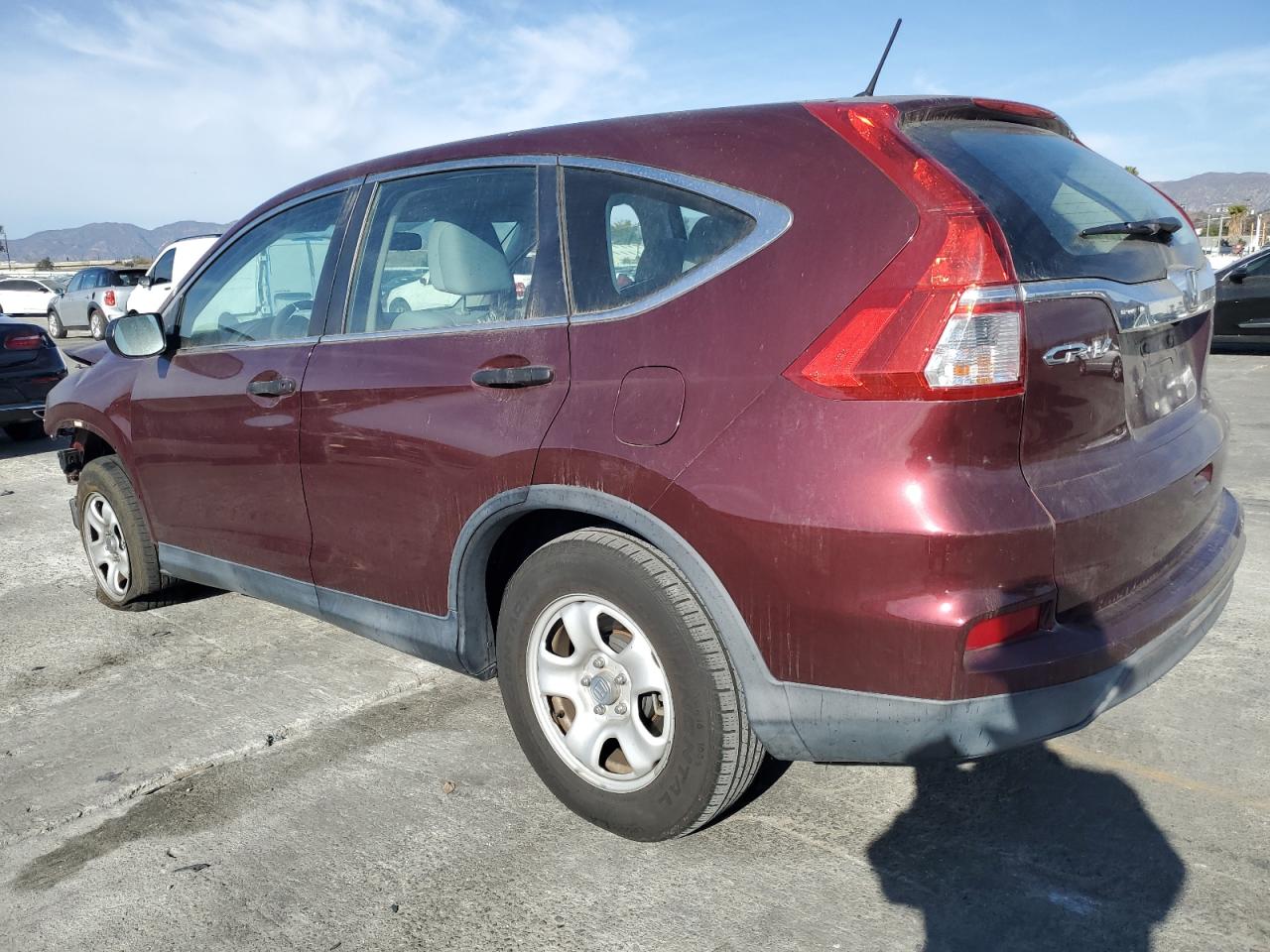 Lot #3034617795 2015 HONDA CR-V LX