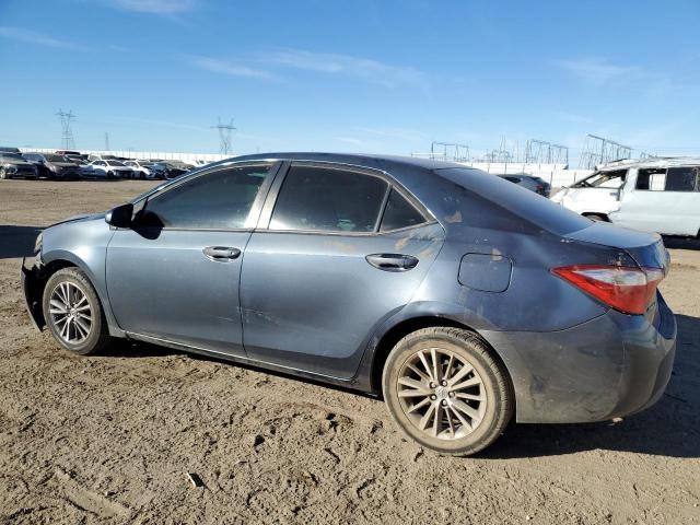 TOYOTA COROLLA L 2014 blue  gas 5YFBURHE6EP066518 photo #3