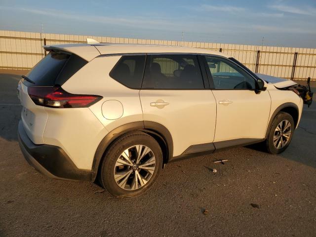 NISSAN ROGUE SV 2021 white  gas 5N1AT3BA4MC733011 photo #4