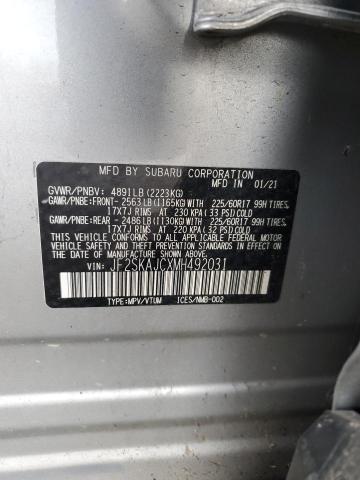 2021 SUBARU FORESTER P - JF2SKAJCXMH492031