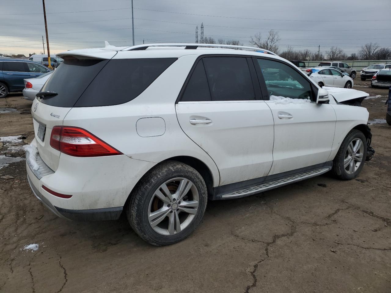 Lot #3034318110 2015 MERCEDES-BENZ ML 350 4MA