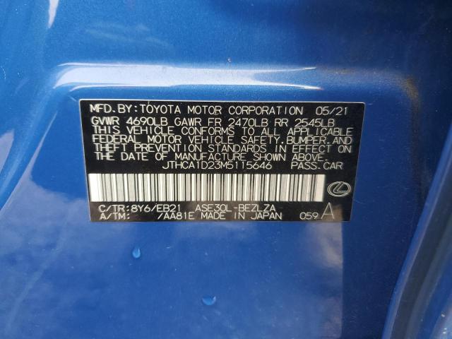 2021 LEXUS IS 300 - JTHCA1D23M5115646